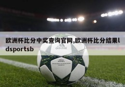 欧洲杯比分中奖查询官网,欧洲杯比分结果ldsportsb