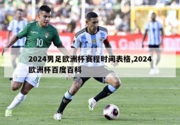 2024男足欧洲杯赛程时间表格,2024欧洲杯百度百科