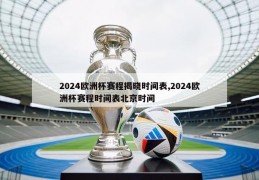 2024欧洲杯赛程揭晓时间表,2024欧洲杯赛程时间表北京时间