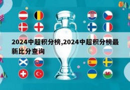 2024中超积分榜,2024中超积分榜最新比分查询