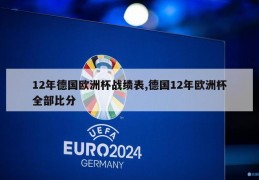 12年德国欧洲杯战绩表,德国12年欧洲杯全部比分