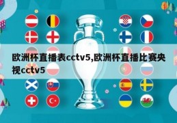 欧洲杯直播表cctv5,欧洲杯直播比赛央视cctv5