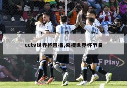 cctv世界杯直播,央视世界杯节目