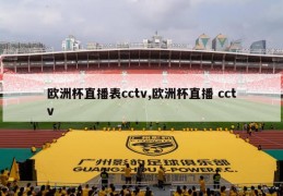 欧洲杯直播表cctv,欧洲杯直播 cctv